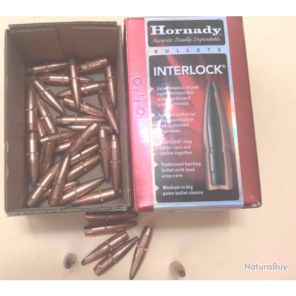 LOT OGIVES 7.64 HORNADY CHASSE SST et INTERLOOCK