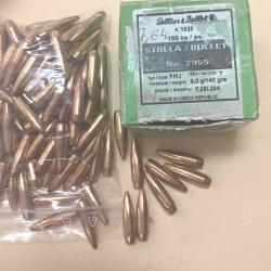LOT OGIVES 7.64 Sellier & Bellot SCPE et FMJ