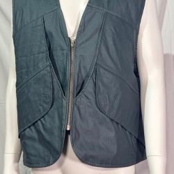 Gilet de Tir Ball-Trap / Chasse - 100% Coton - Noir - État Neuf XL XXL