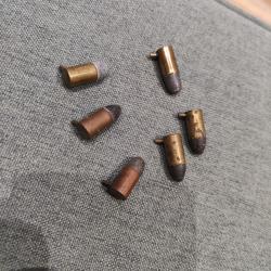 Munitions 9 mm broche