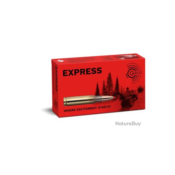 CARTOUCHE GECO EXPRESS calibre 308WIN 10.7Grs x20