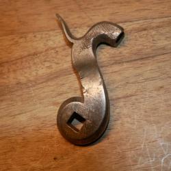 Chien d&eacute;port&eacute; pour fusil &agrave; percussion (conversion d'un ancien mod&egrave;le &agrave; silex)