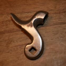 Chien de fusil à percussion civil, 65mm de haut, carré 7mm