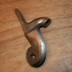 Chien de fusil à percussion type militaire, 85.5mm de haut, carré 7mm