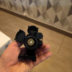 Point rouge random 2 moa, rouge, vert, 5 niveau d'intensité réglage facile, pile fournis.