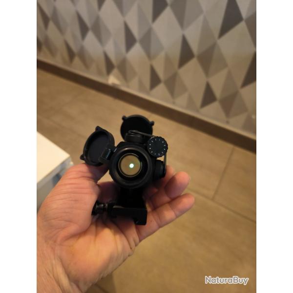 Point rouge random 2 moa, rouge, vert, 5 niveau d'intensit rglage facile, pile fournis.