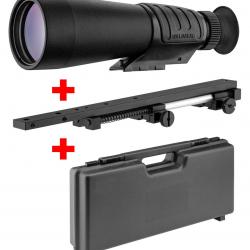 BF25 ! Pack Demi-jumelle hutte Waldberg 9x63 + montage + mallette