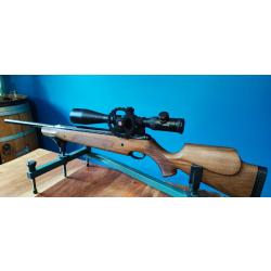 Air Arms Pro Sport Walnut .22 (5,5 mm) + Hawke Airmax 30 6-24&times;50 SF IR        /! Prix NaturaBuy /!