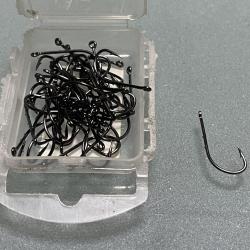 50 HAMECONS TIGE LONGUE BRONZE 15 mm