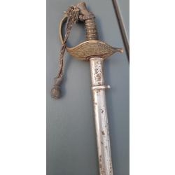 Miniature 25cm Sabre état Allemand pre WW1 Laiton Acier de qualité Amoiries Bavière ? ORIGINAL