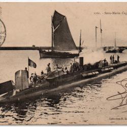 CPA - Marine de Guerre -   Sous - Marin  " Cugnot N°4212