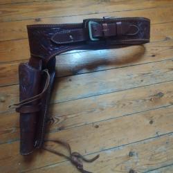 Holster revolver poudre noir Triple K San Diego