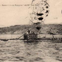 CPA - Marine de Guerre - Sou - Marin " ALCSE "N°4216