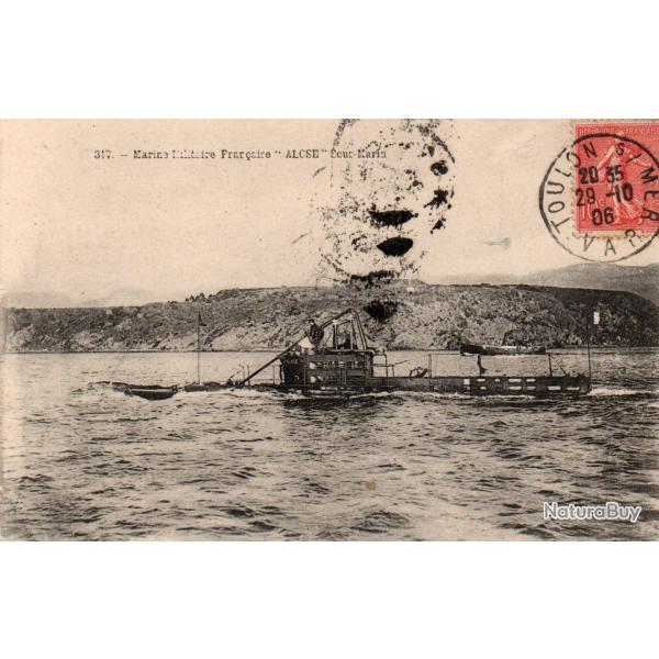 CPA - Marine de Guerre - Sou - Marin " ALCSE "N4216