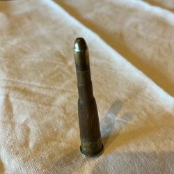 une munition de manipulation en bois et laiton mod 8 mm lebel