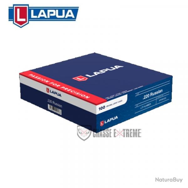 100 Douilles LAPUA Cal 220 Russian