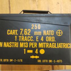 Caisse métal pour munitions