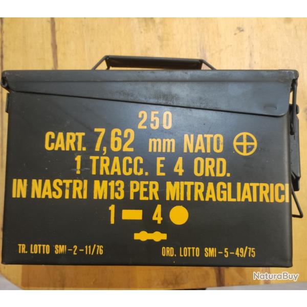 Caisse mtal pour munitions