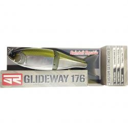 Poisson Nageur Swimbait Republic Glideway 17,6cm 17,6cm 80,5g Green Back