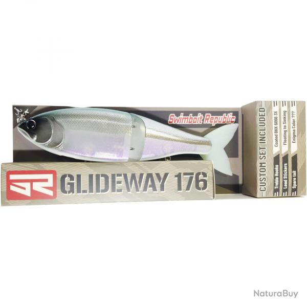 Poisson Nageur Swimbait Republic Glideway 17,6cm 17,6cm 80,5g Supernatural V2