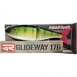 Poisson Nageur Swimbait Republic Glideway 17,6cm 17,6cm 80,5g Babylon Perch