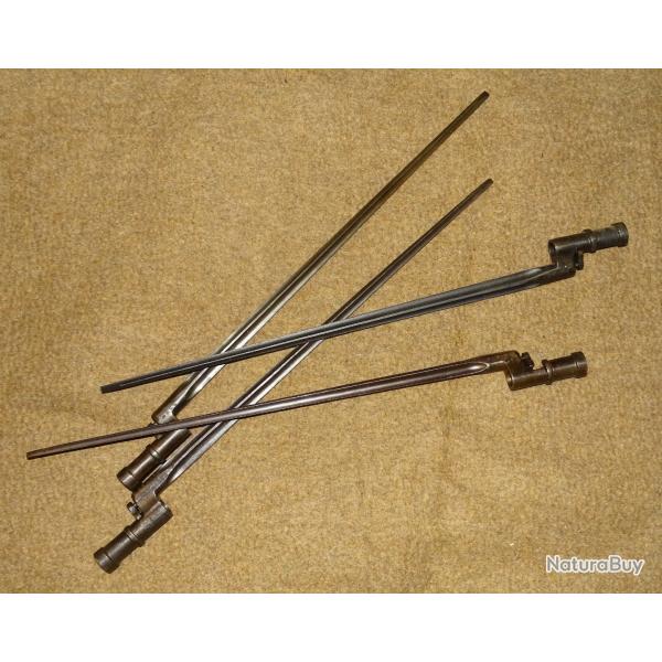 Baionnette Russe Mosin-Nagant M91 d'Origine Sovitique ww2