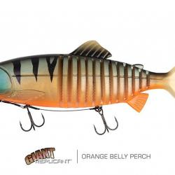 Leurre Souple Fox Rage Giant Jointed Replicant 32cm 350g 32cm Orange Belly Perch UV