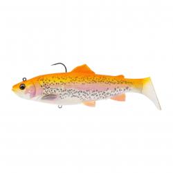 Leurre Souple Savage Gear 3D Trout Shad FS 17cm 90g 17cm Golden Albino