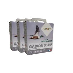 3 PACK de 100 CARTOUCHES GABION 12 MAGNUM 35G HP PB6 ( 300 munitions ) go