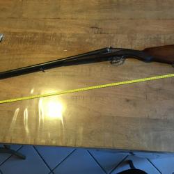 fusil a culasse coulissante, type Darne, cal 12, fabrication RPF Saint-Etienne