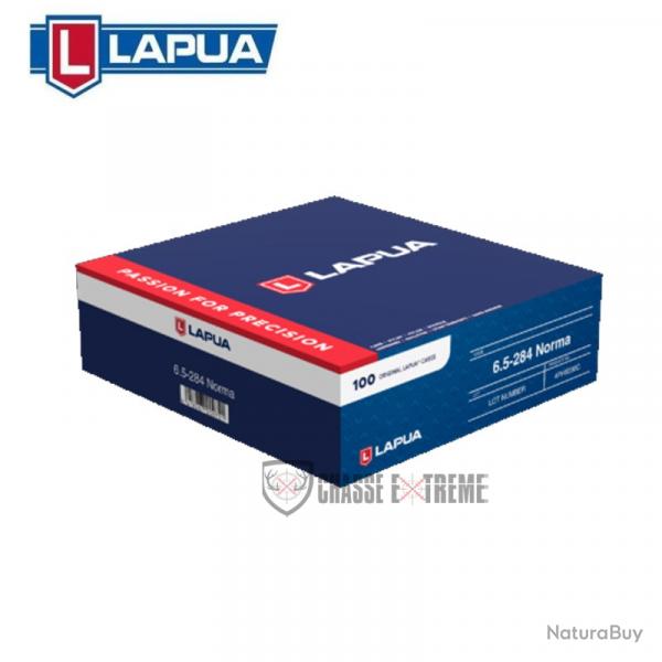 100 Douilles LAPUA Cal 6,5-284