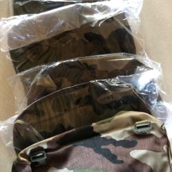 Lot de 5 pochettes camouflage