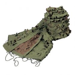 OPÉ TACTIQUE !! Filet Camo Toundra 3X6M kaki marron STEPLAND