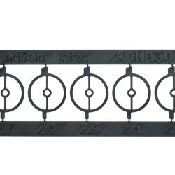 plaquette d'inserts rond pour guidon REDFIELD INTERNATIONAL   2.3/2.4/2.5/2.6/2.7 mm