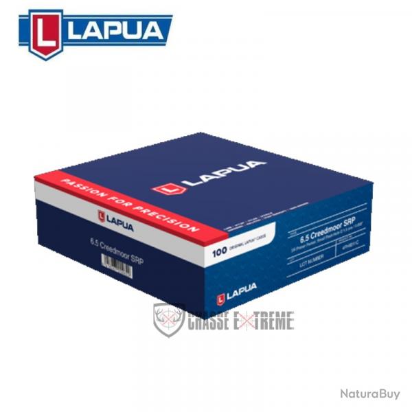 100 Douilles LAPUA Cal 6.5 Creedmoor SRP