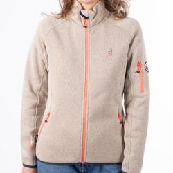 Veste Polaire de Randonn&eacute;e Femme Aulp Rikka Beige