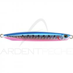 Jig DUO Drag metal cast super slim blade 80g PFA0621 UV Blue pink sardine