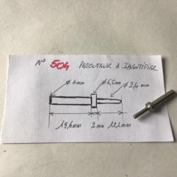 VENDU PAR LE-CUIRASSIER N°504 PERCUTEUR A IDENTIFIER