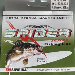 FIL DE PECHE POUR LA PERCHE 0,20 mm  4,85 kg