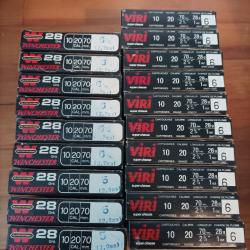 Lot de cartouches calibre 20/70