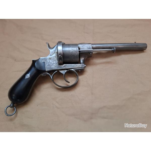 Revolver  Broche calibre 12mm Double Action