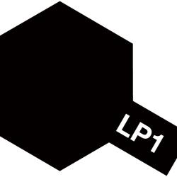 Peinture laquée LP1 Noir brillant 10 ml | Tamiya (0000 1061) - Maquette plastique