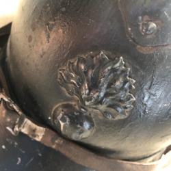 WW1 CASQUE DE POILU GRANDE TAILLE