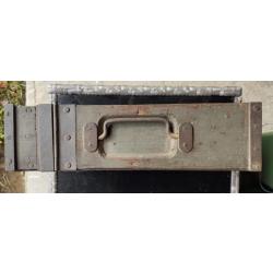 caisse bois vide de mitr. Schwarzlose 07/12 autrichienne Autriche Hongrie ww1 WW1