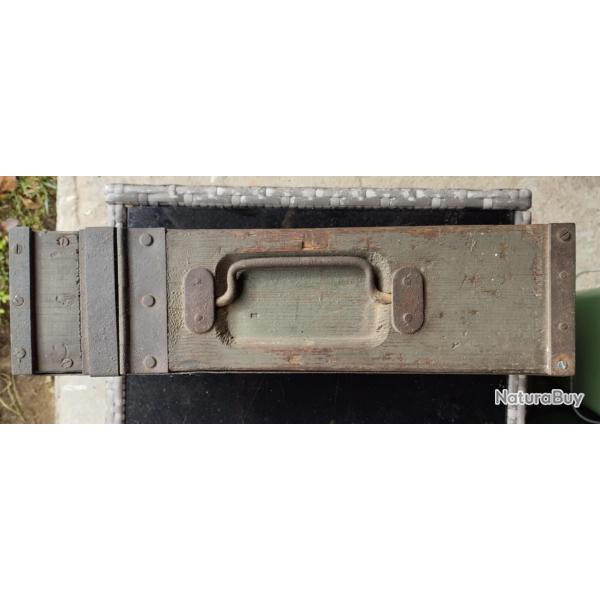 caisse bois vide de mitr. Schwarzlose 07/12 autrichienne Autriche Hongrie ww1 WW1