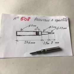 VENDU PAR LE-CUIRASSIER N°508 PERCUTEUR A IDENTIFIER