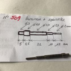 VENDU PAR LE-CUIRASSIER N°509 PERCUTEUR A IDENTIFIER