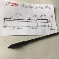 VENDU PAR LE-CUIRASSIER N°510 PERCUTEUR A IDENTIFIER