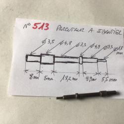 VENDU PAR LE-CUIRASSIER N°513 PERCUTEUR A IDENTIFIER