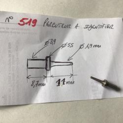 VENDU PAR LE-CUIRASSIER N°519 PERCUTEUR A IDENTIFIER